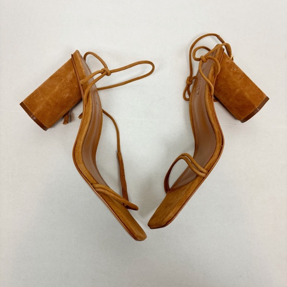 FLAW SCHUTZ Pompeii Sandal in Cuoio Brown Size 7.5 - Picture 7 of 10